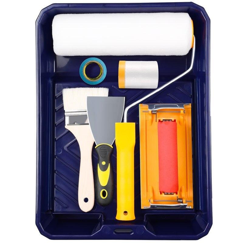 5 Pieces 9" Inch X 3/8 Nap Paint Roller Kit. Wall Painting
