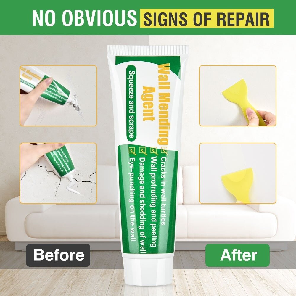EZ Wall Repair Paste Quick & Easy Hole Filling Solution EZ Painting