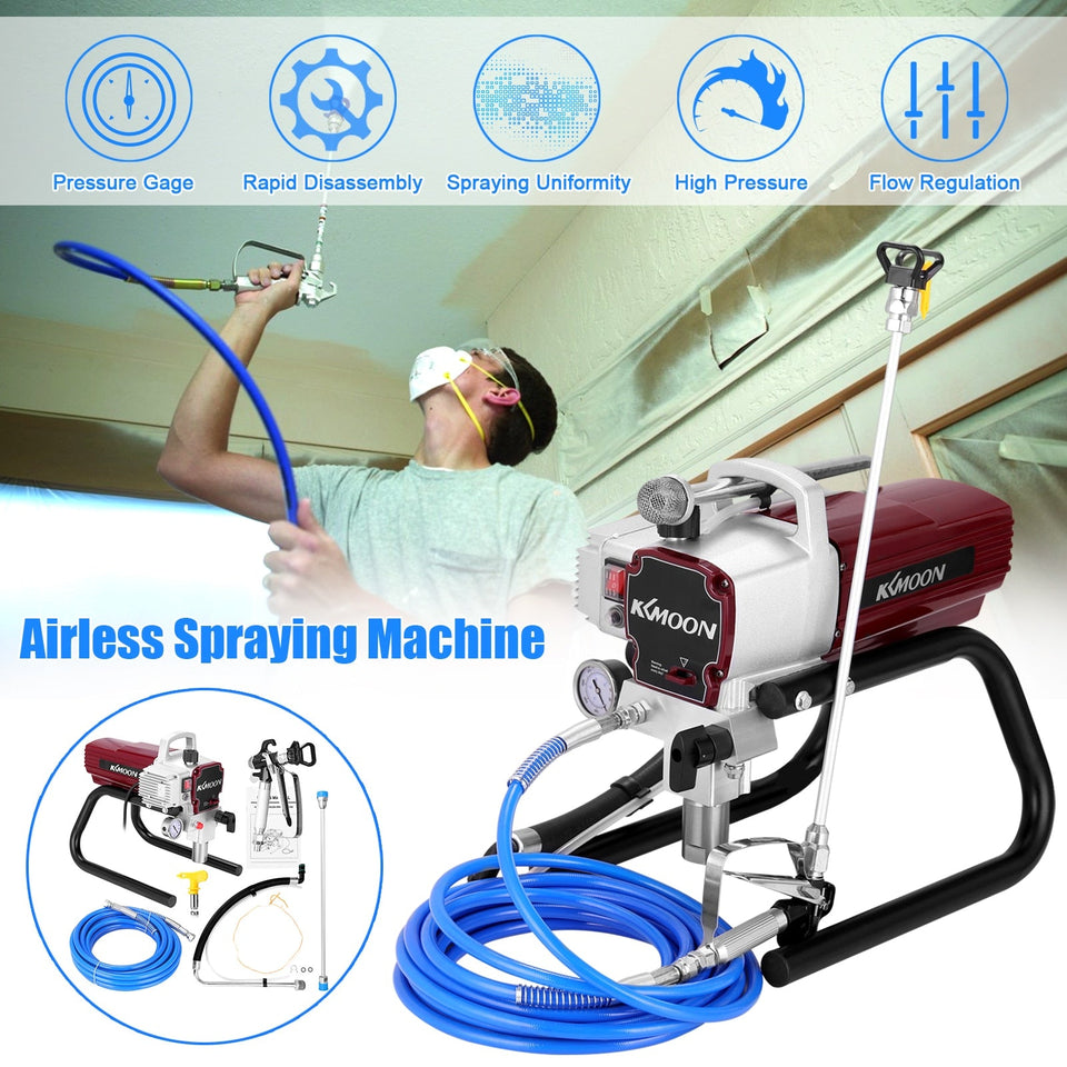 High-pressure Airless Spraying Machine - An Internal-feed Painting Tool - EZ Painting Tools