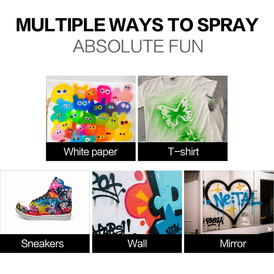 Electric Marker Spray Gun | USB Rechargeable | Pack of 1 - Airbrush Art Tool
