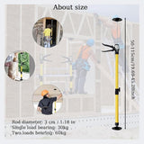 Adjustable Support Pole for Woodworking, Cabinet Jack, and Drywall Support Heavy-Duty