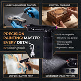 Electric Marker Spray Gun | USB Rechargeable | Pack of 1 - Airbrush Art Tool