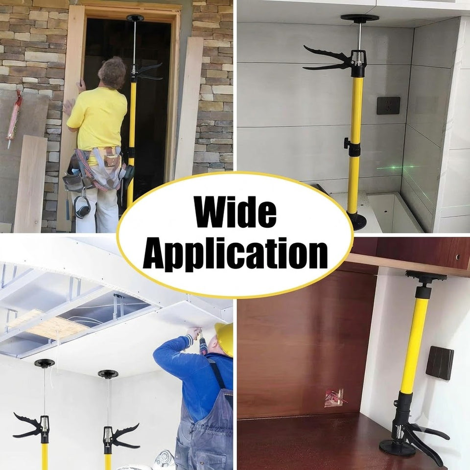 Adjustable Support Pole for Woodworking, Cabinet Jack, and Drywall Support Heavy-Duty
