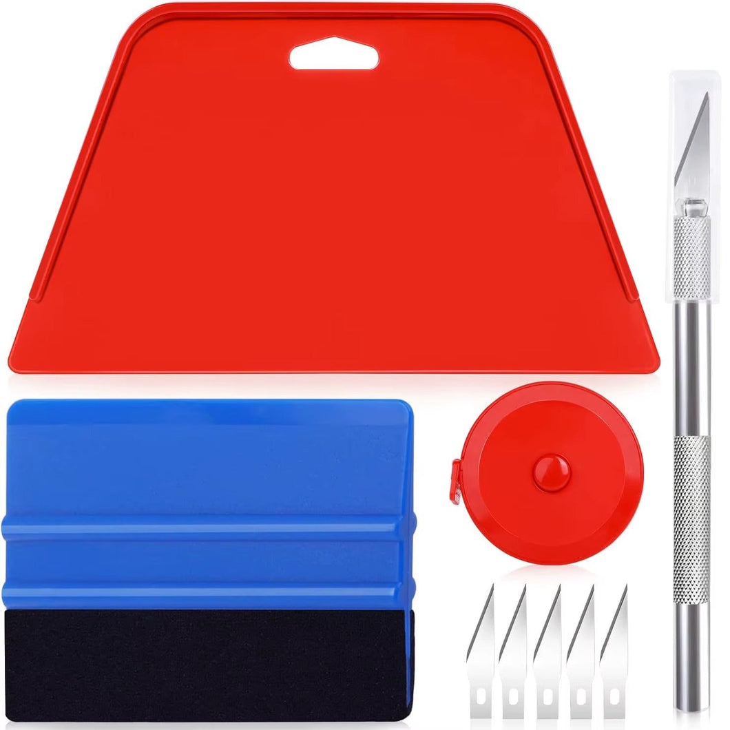 EZ Wallpaper Smoothing Tool Kit - Peel and Stick Application Tools for Backsplash & WallS - EZ Painting Tools