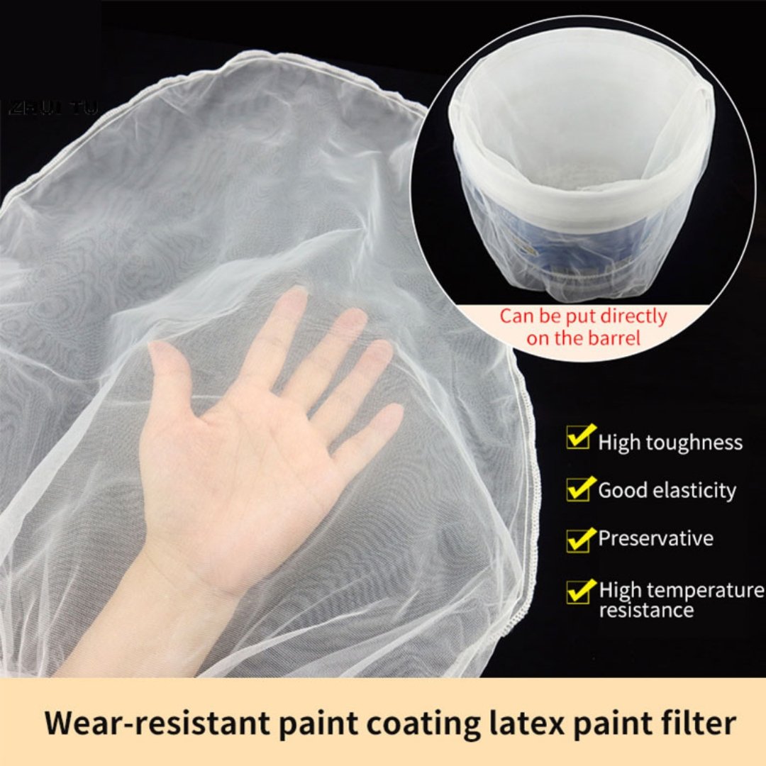 5pcs Nylon Net Paint Filter – EZ Painting Tools