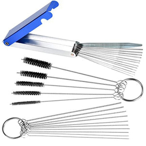 Airbrush Nozzle Cleaning Kit - Portable Repair Tools - 25 pcs - EZ Painting Tools