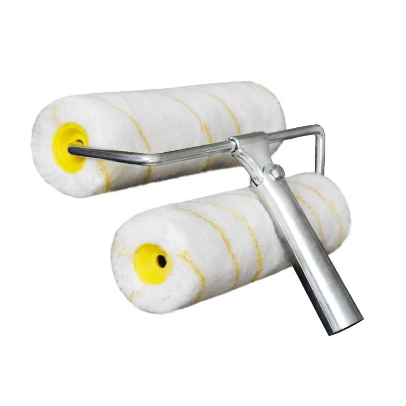 Self-Priming Paint Roller Kit – Semi-Automatic Roller Brush With Suction Feed, No Frequent Dipping, Less Drip, Even Coating, Easy Clean