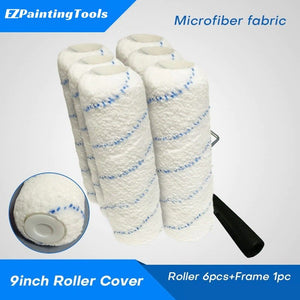 EZ 9" Roller Microfiber - 7PCS - EZ Painting Tools