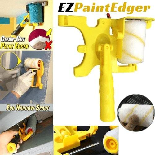 Multi-Directional Paint Edger Tool – Clean-Cut Roller & Brush For Walls & Ceilings