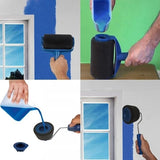 Ez DIY Paint Fillable Roller Brush Set - EZ Painting Tools