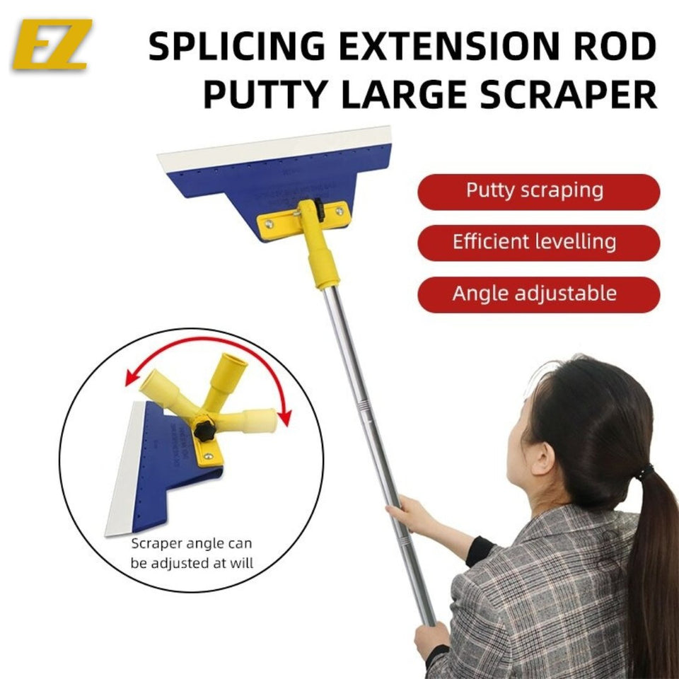 Ez Drywall Smoothing Spatula With Extension Rod - EZ Painting Tools