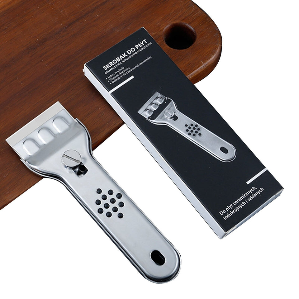 EZ Flat Metal Safety Scraper w/ 5 Blades - EZ Painting Tools