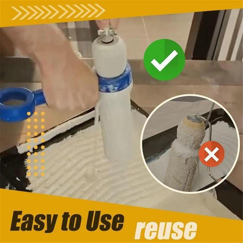 How To Clean A Paint Roller Fast - Homemade Pressure Cleaner !! 