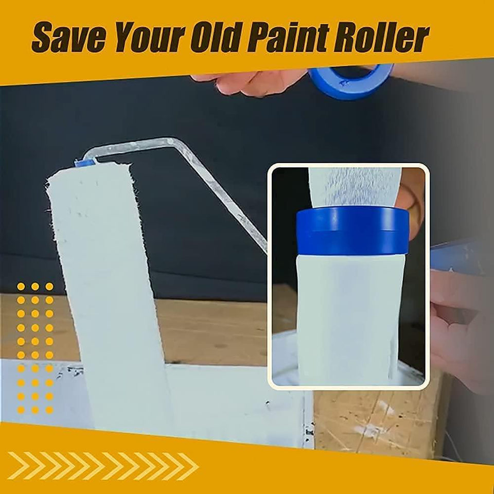 1PC Upgraded Roller Saver Cleaner Super Easy Clean Tools Paint