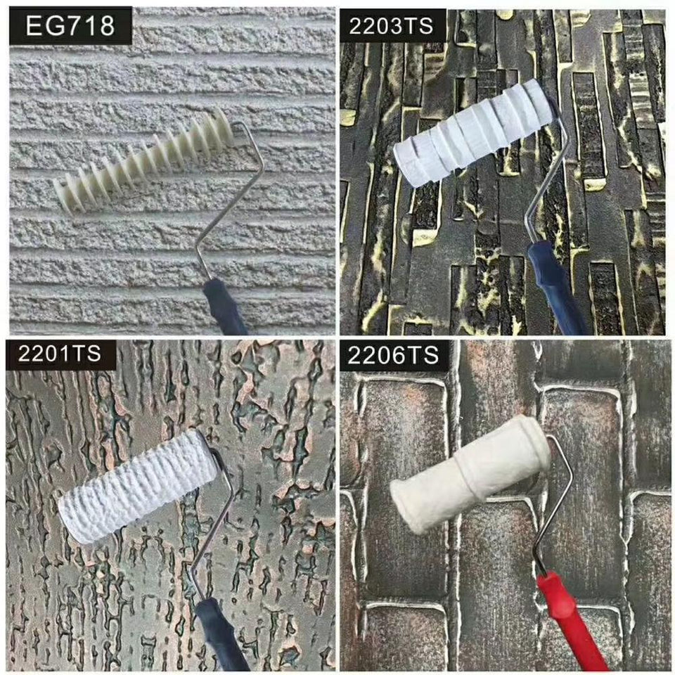 Patterned Paint Roller for Wall - EZ Painting Tools