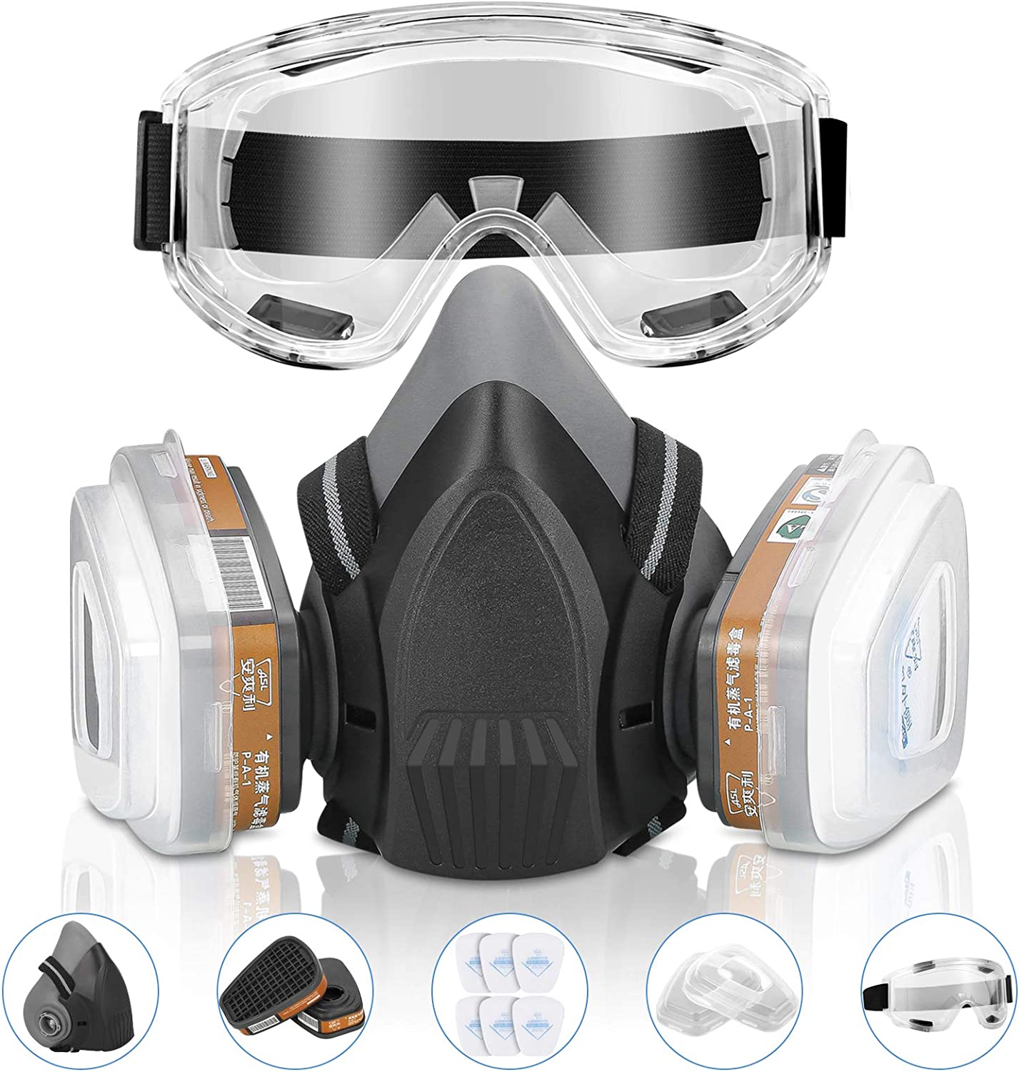 Sprayed Background Mask Respirator Mask for Spray Painters – EZ Painting Tools